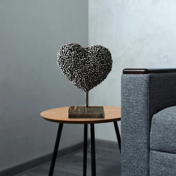 Cœur sur socle